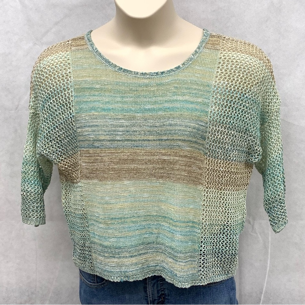 Two One Two New York Petite lightweight knit sweater